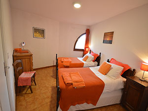 Orange Room Twin